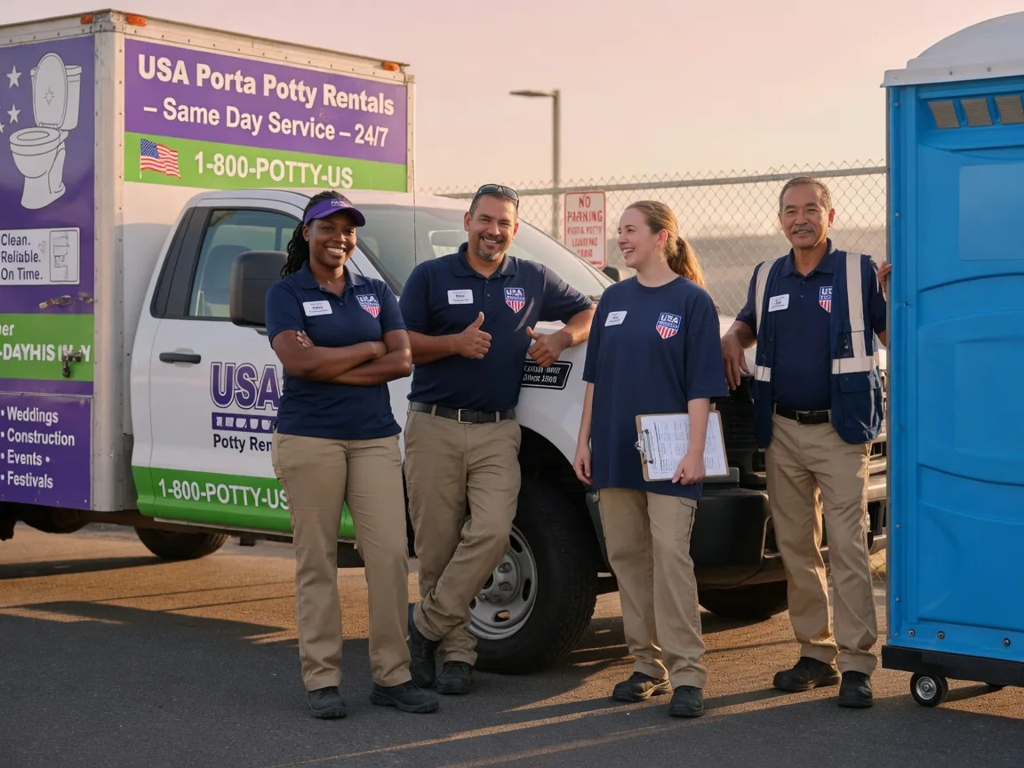 Porta Potty Rental company in Cedarville, OH