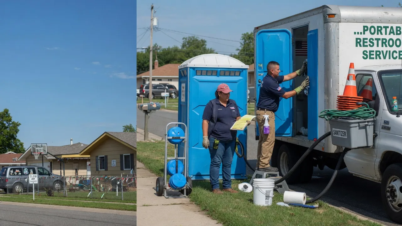 Portable Toilet Rental in Cedarville, OH near me